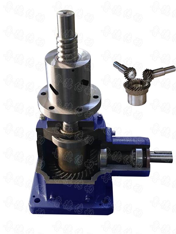 錐齒輪絲杆升降機結構原理