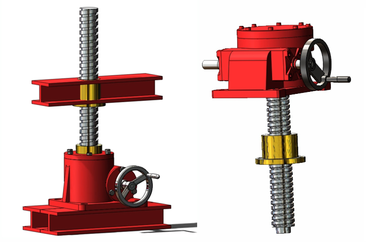 絲（sī）杆升降（jiàng）機螺母升降