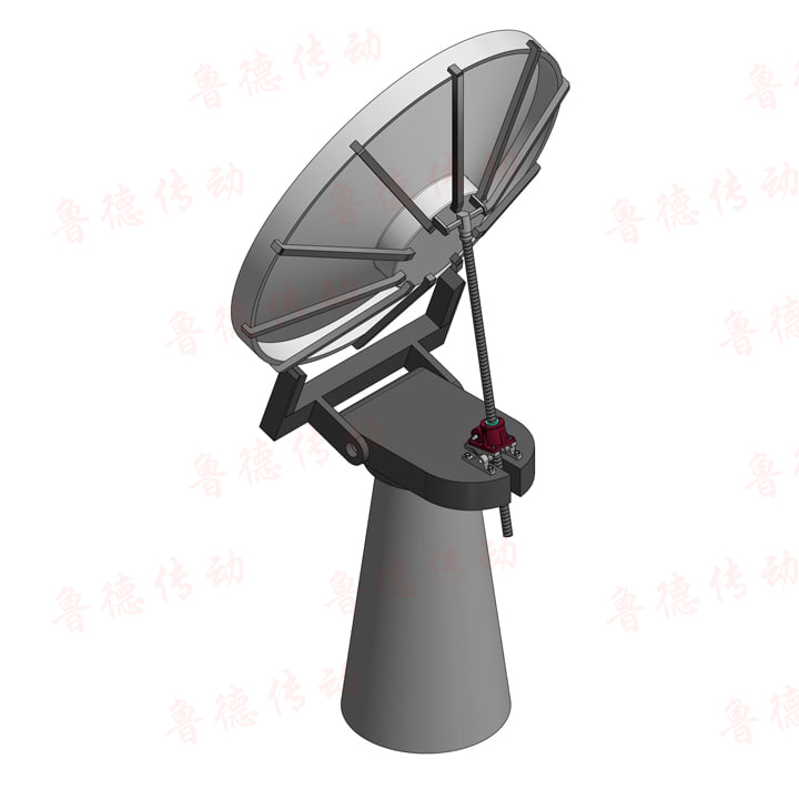 絲杆升降機翻（fān）轉耳軸支座機（jī）構