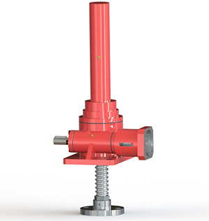 蝸輪絲（sī）杆升降機